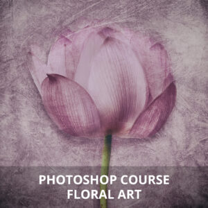 Floral art Photoshop course