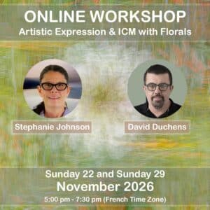 Online workshop - Artistic Expression & ICM with Florals